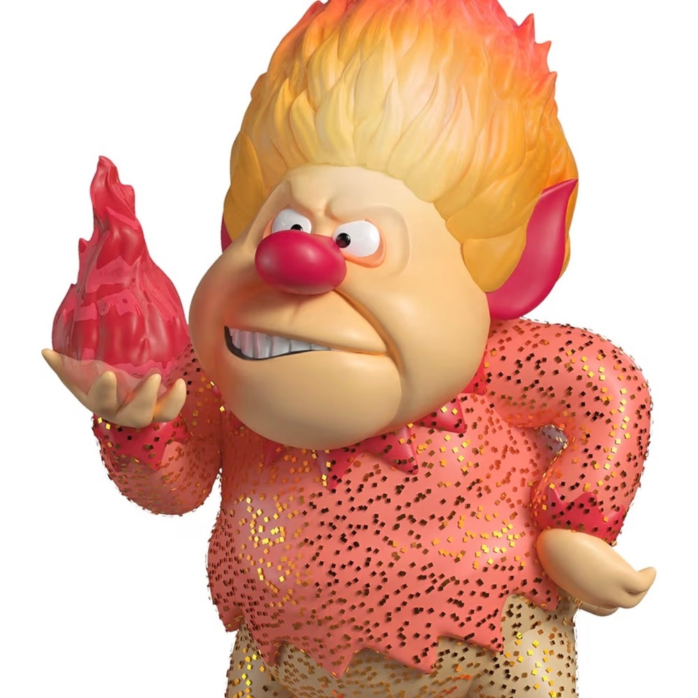 Hallmark Keepsake Heat Miser The Year Without a Santa Claus Magic Light Ornament - Picture 3 of 14